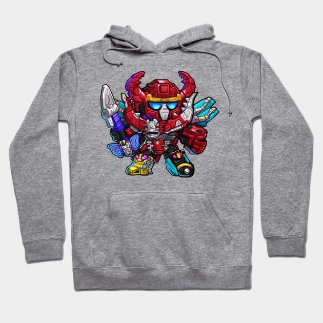 Ohsama Sentai King-ohger Hoodie by mprokolo corgi